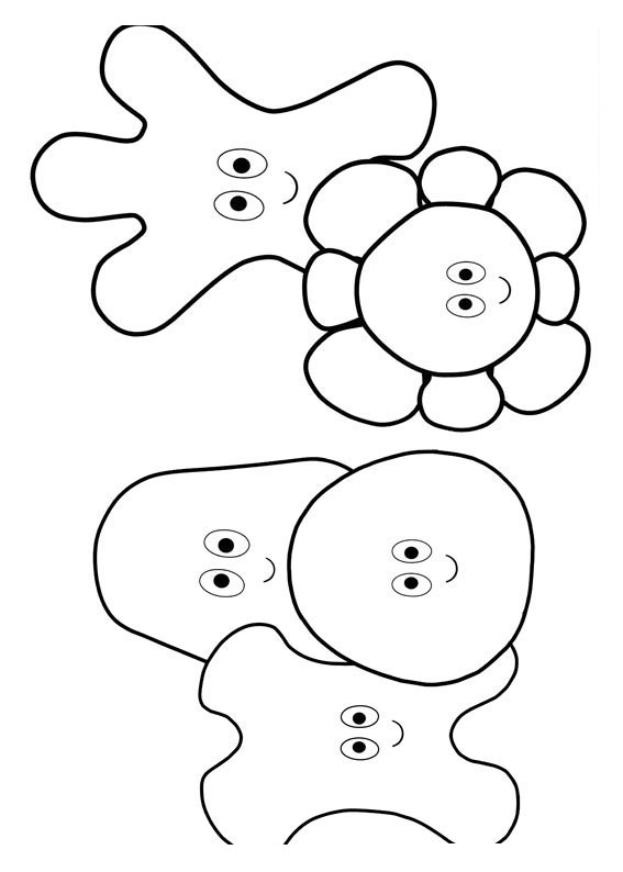 iggle piggle coloring pages - photo #21